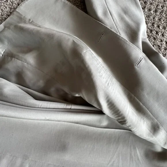 Adrienne Vittadini light grey pants suit for Women size 8 - Picture 5 of 8